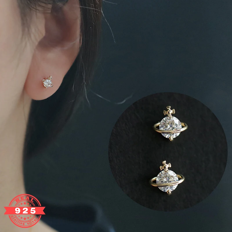 

Женские серьги-гвоздики из серебра 925 пробы, 14 к