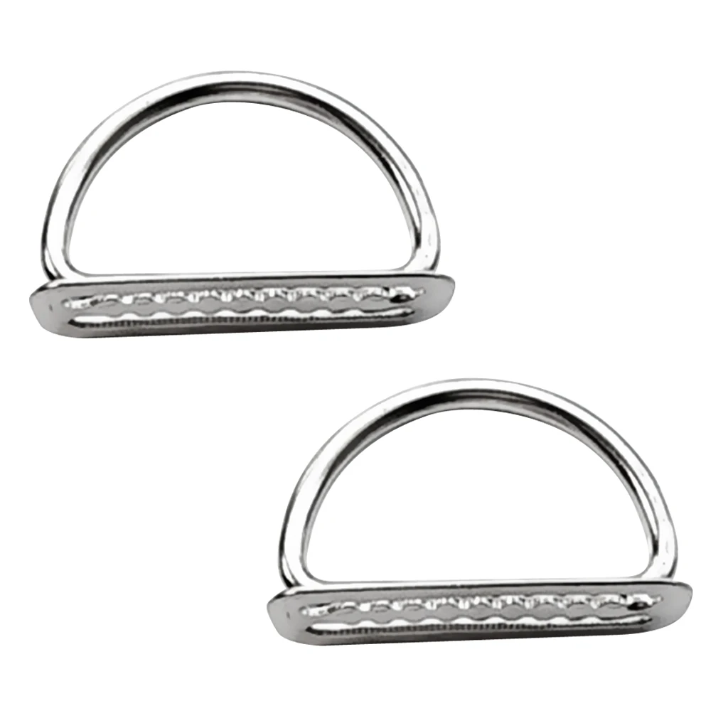 

Scuba Diving Dive Stainless Steel 2 Inch Weight Belt Keeper D-Rings (2 Pack) Scuba Diving Belt D Ring Weight Belt Keeper