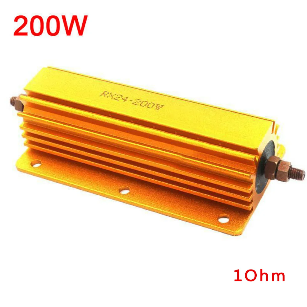 Алюминиевый металлический резистор 8R 200 Вт 4 трубки сменные детали | Инструменты