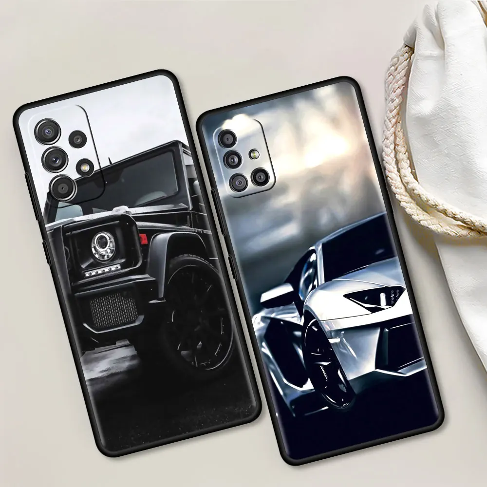 

Sports Cars Male Men Tpu Case for Samsung Galaxy A51 A12 A21s A71 A52 A31 A32 A02s A72 A11 A41 A22 A03s Soft Phone Cover