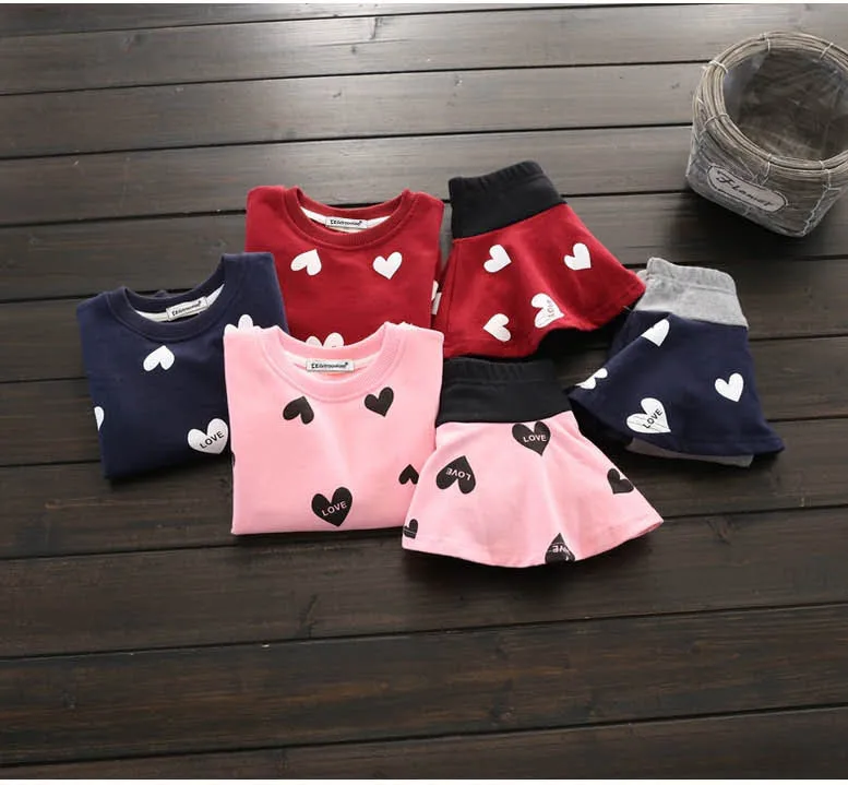 Комплекты одежды для маленьких девочек осенний комплект Рождественский детский