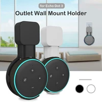 smart home homekit outlet wall mount hanger stand for echo dot 3rd generation speaker wall mount compatible with alexa