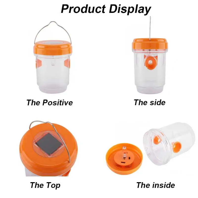 NewReusable эффективная Солнечная приведенная в действие ловушка для ОС с УФ