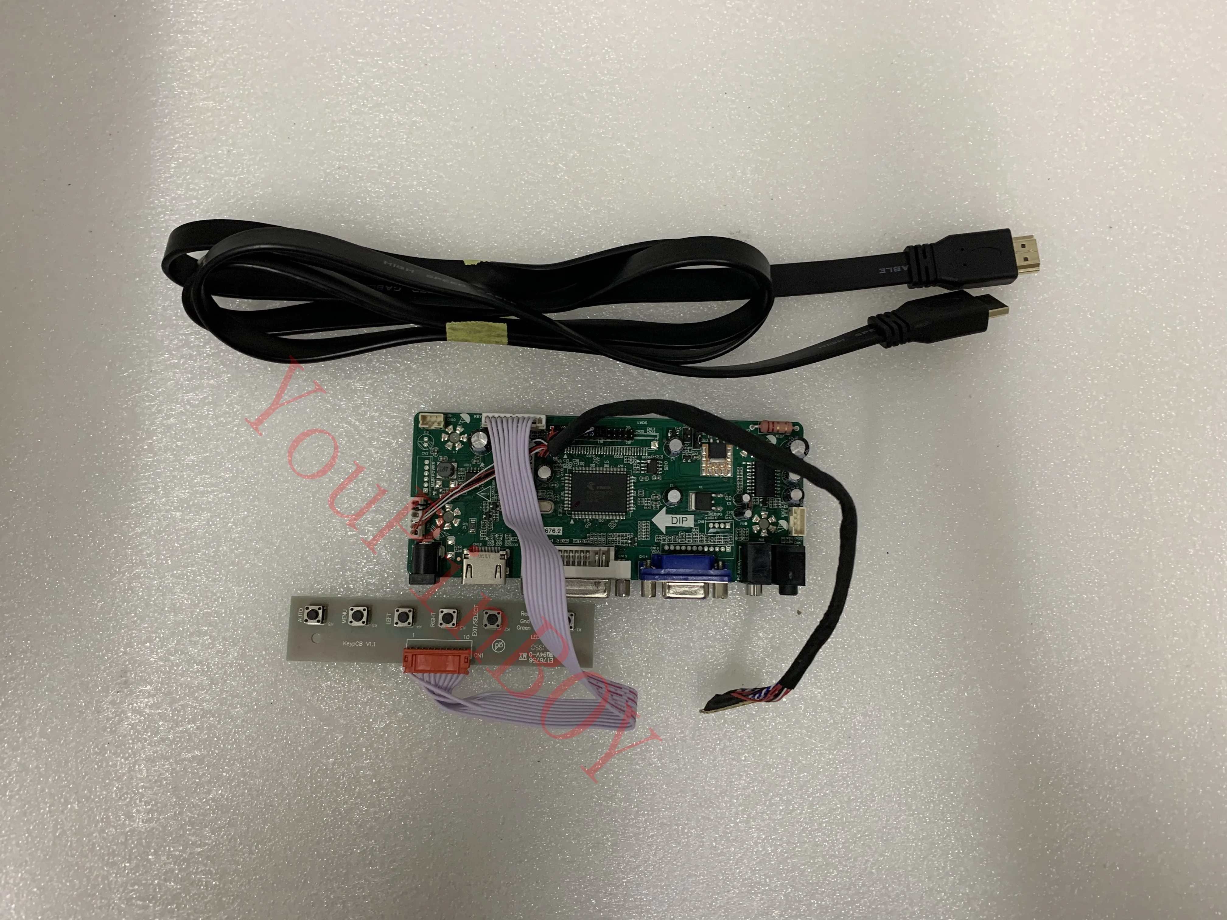 YouPin комплект контрольной платы монитора для B156XTN02.0 N156BGE-L21 HDMI + DVI VGA ЖК-экрана