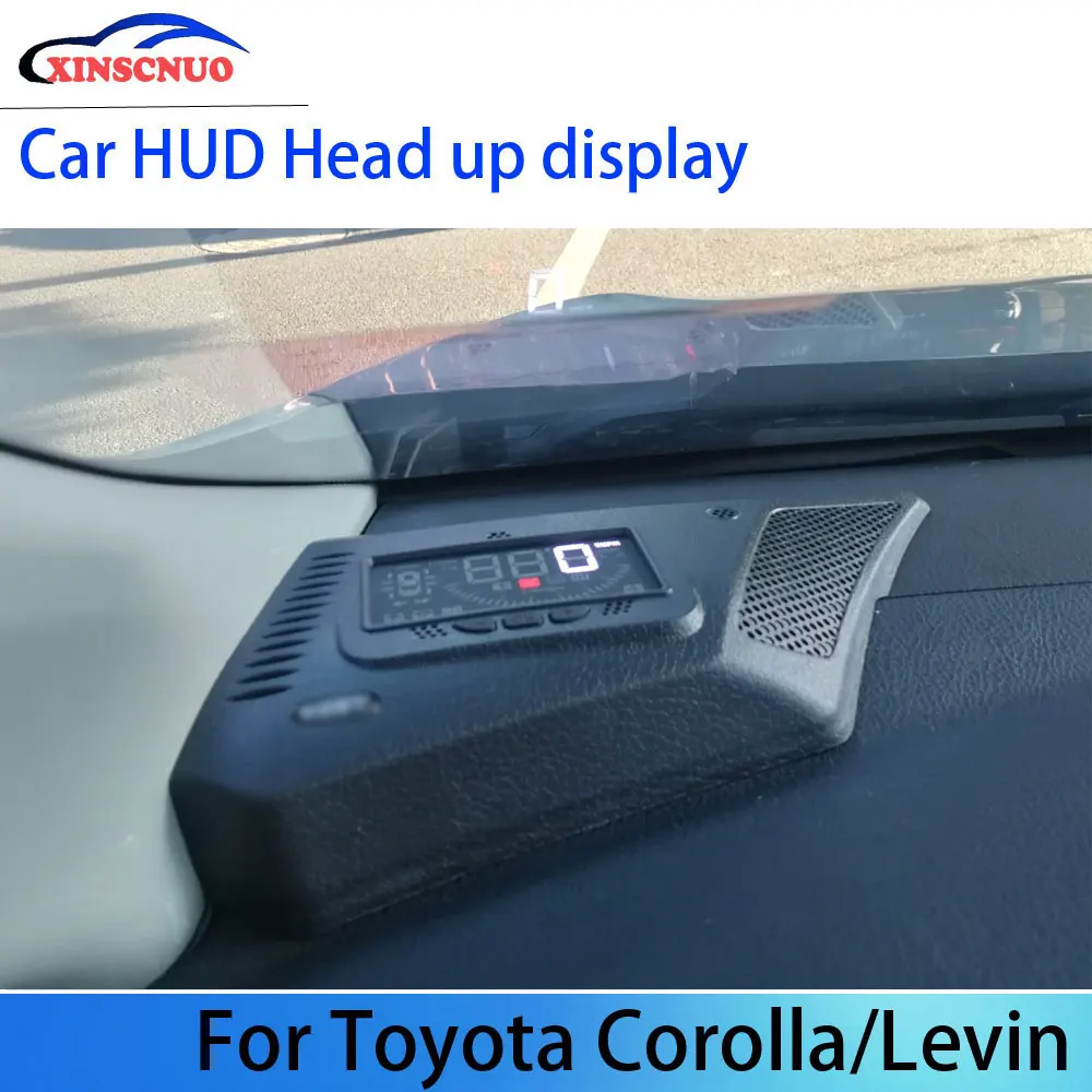 XINSCNUO бортовой компьютер OBD автомобиля HUD Дисплей для Защитные чехлы сидений