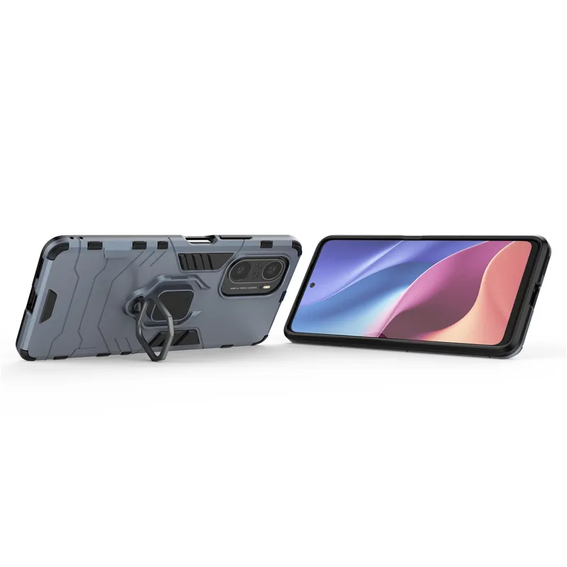 shockproof case for xiaomi poco f3 gt m3 pro 5g x3 nfc f2 pro pocophone f1 ring holder armor bumper cover phone cases poco f3 free global shipping