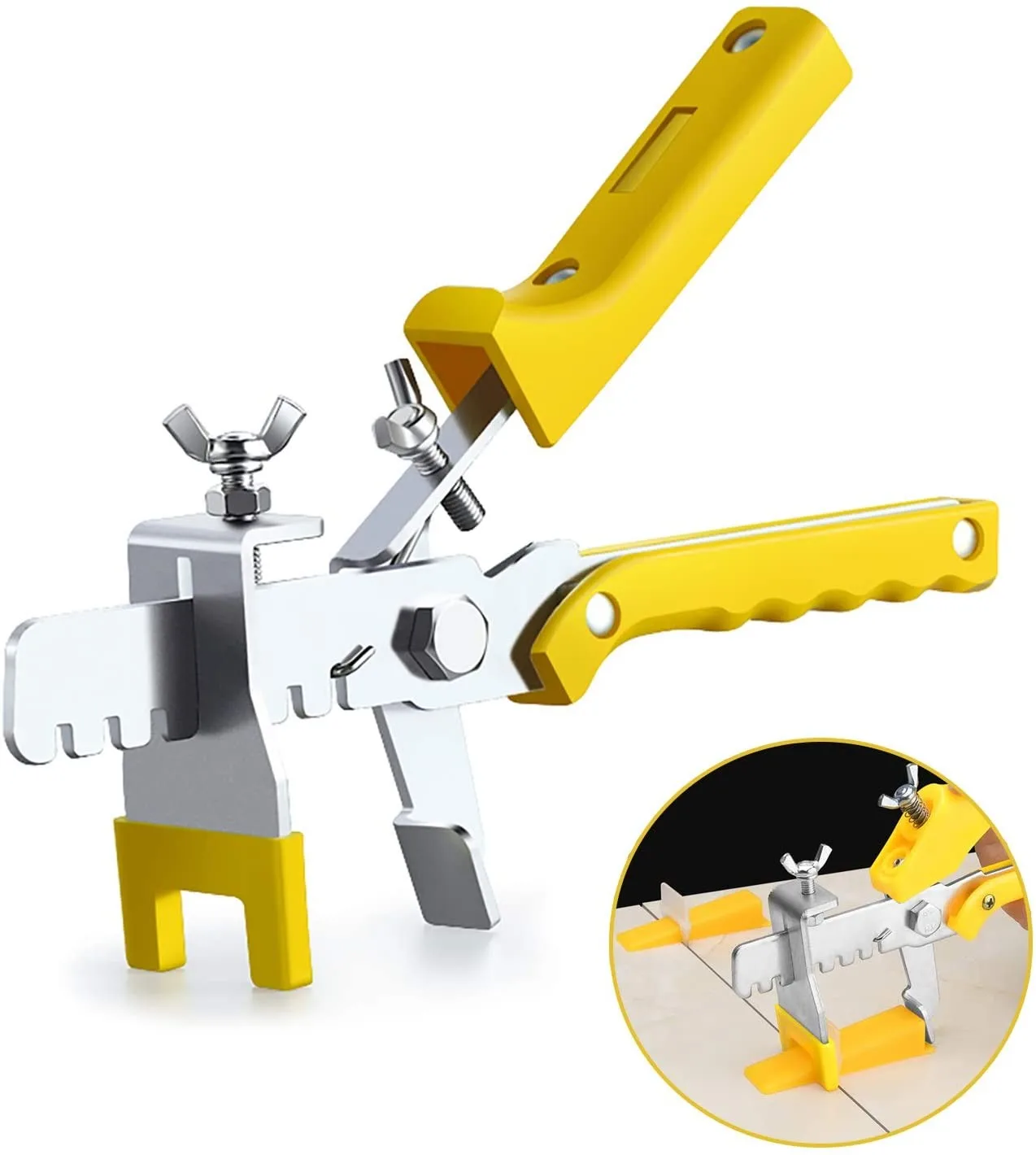 

Adjustable Tile Nipper Ceramic Tile Push Tight PliersTile Leveling Tool Pliers Tile leveling device
