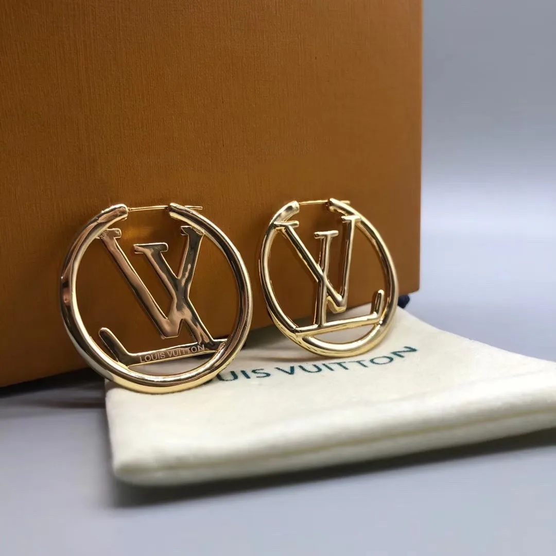 

TOFFLO Custom Letter Large Circle Fashion Earrings Necklace Bracelet