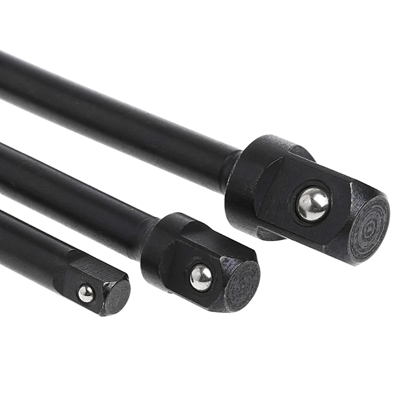 Новинка 2020 3 шт. набор адаптеров с шестигранным хвостовиком 1/4 3/8 1/2 дюйма ударный