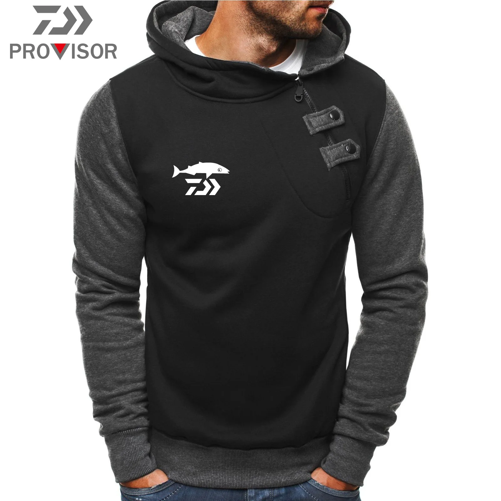 

Daiwa Fishing Hoodie Sweatshirt Fishing Wear Breathable Fishing Shirt Fishing Clothing Casual Fishing Clothes Sweatshirt