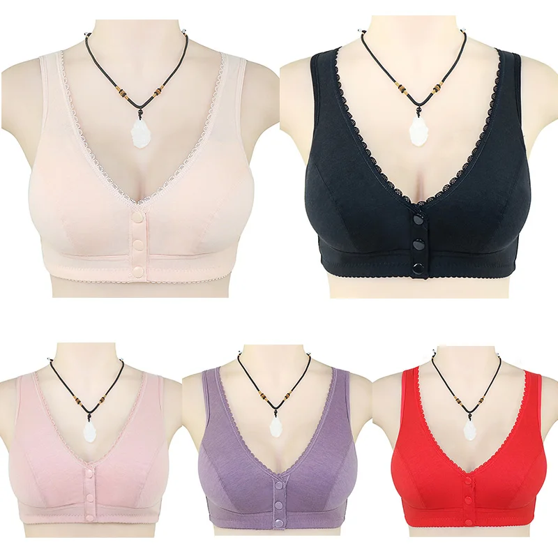 Женский бюстгальтер с застежкой спереди удобное дышащее нижнее белье Бралетт
