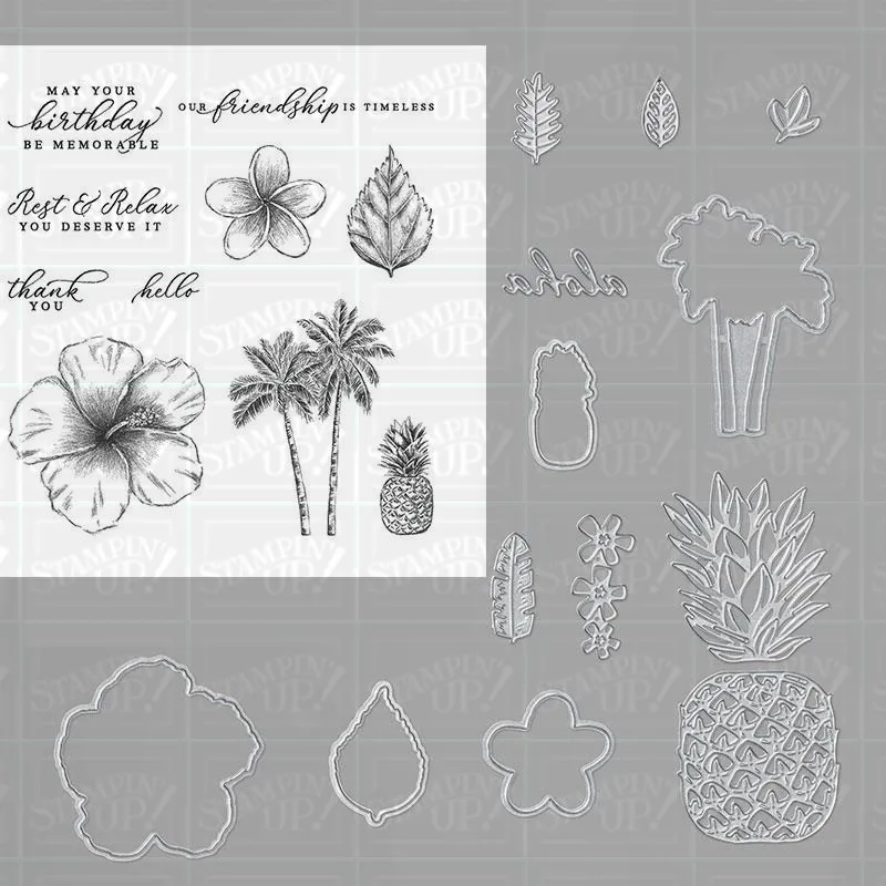 

Coconut Tree Metal Cutting Dies Stencils for DIY Scrapbooking Stamp/photo album Decorative Embossing DIY Paper Cards