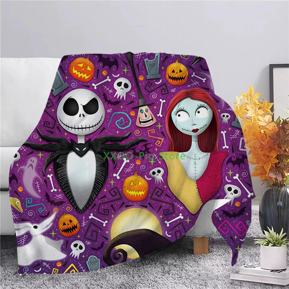 

Новое фланелевое одеяло на Хэллоуин с надписью "Merry Christmas", одеяло с 3D рисунком, плед для дивана, дорожное одеяло для подростков и студентов, о...