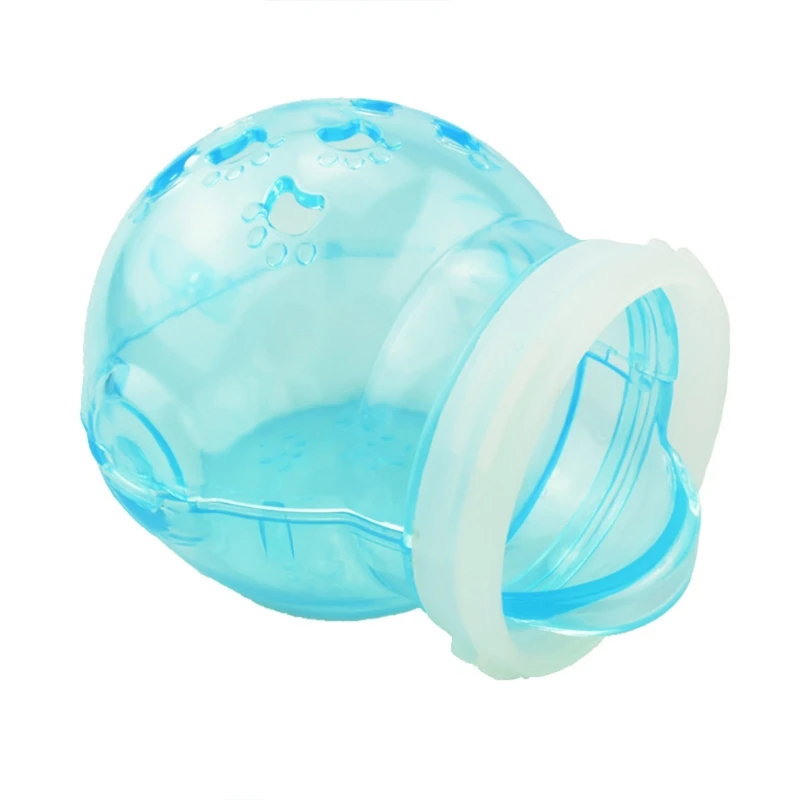 

Transparent Hamster Bathroom Container Sandbox Gerbil's Plastic Sand Dry Toilet with Shovel for Rat Mice and Small Animal