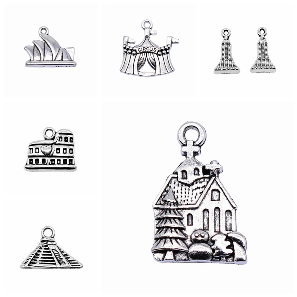

Оптовые Подвески wecharms для искусственных подвесок, diy ювелирные аксессуары, подвески в виде пирамиды