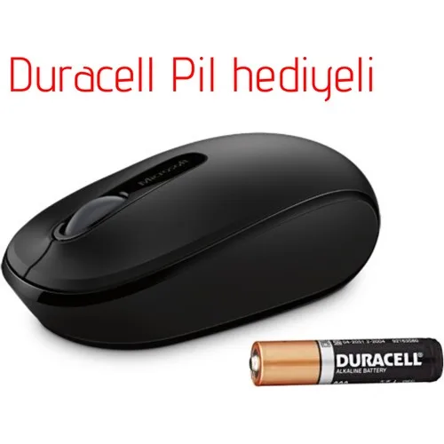 Microsoft 1850 Wireless Mouse + Duracell Battery