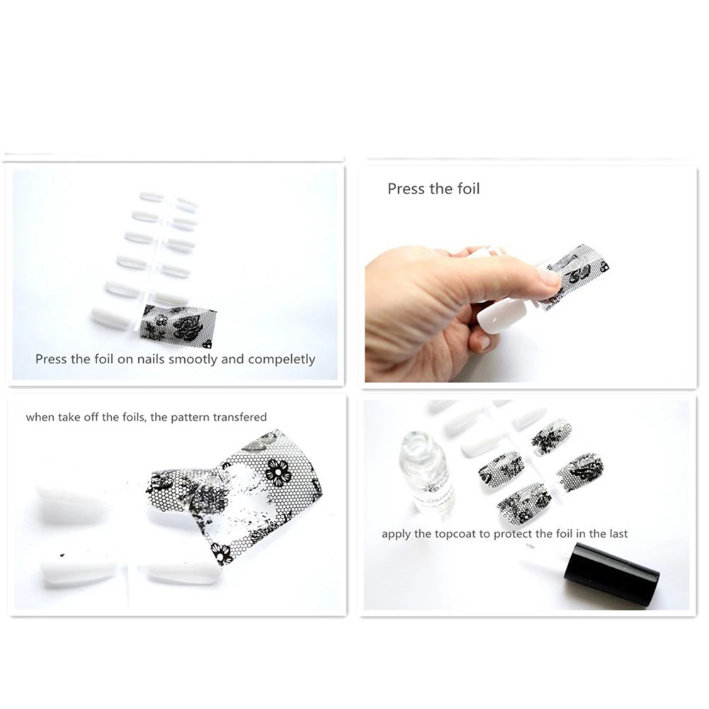 &quotСделай сам&quot Звездная ночь клей Sky нейл-арта Стикеры передачи Бумага Наклейка