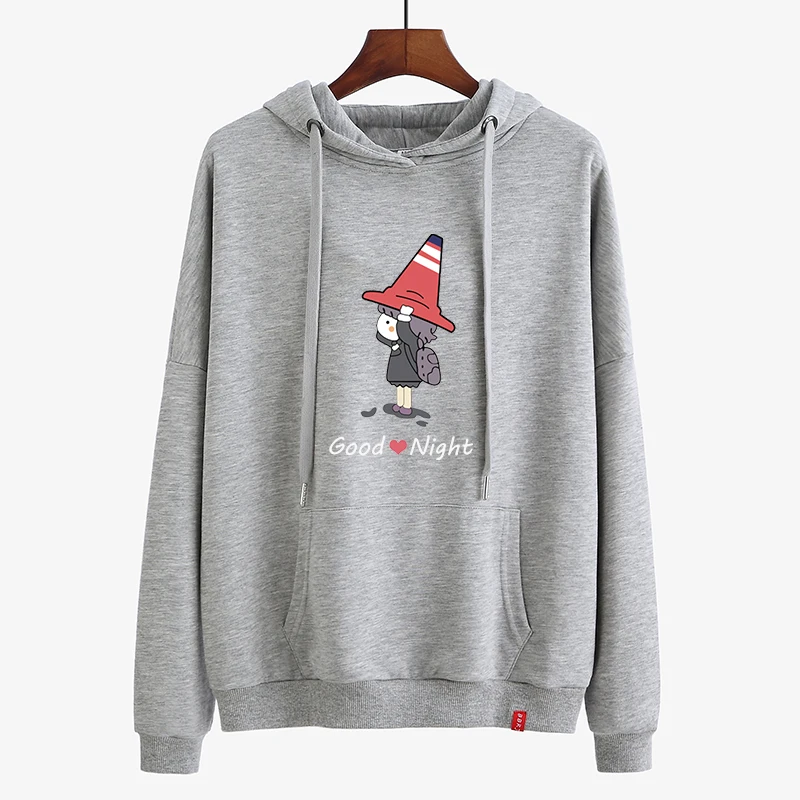 

JCGO Girls Hoodies Women Oversized Sweatshirts Hoodie Long Sleeve Tops Casual Hooded Autumn Pocket Pullovers Clothes
