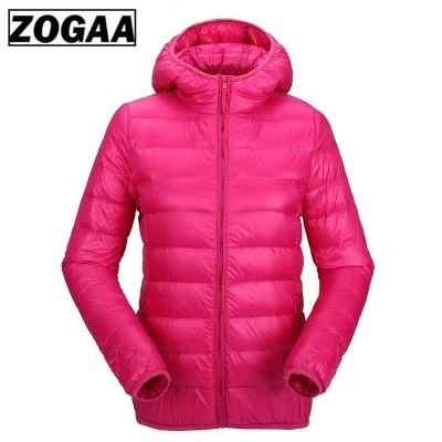 Зимний мужской и женский модный легкий стеганый пуховой пуховик с капюшоном