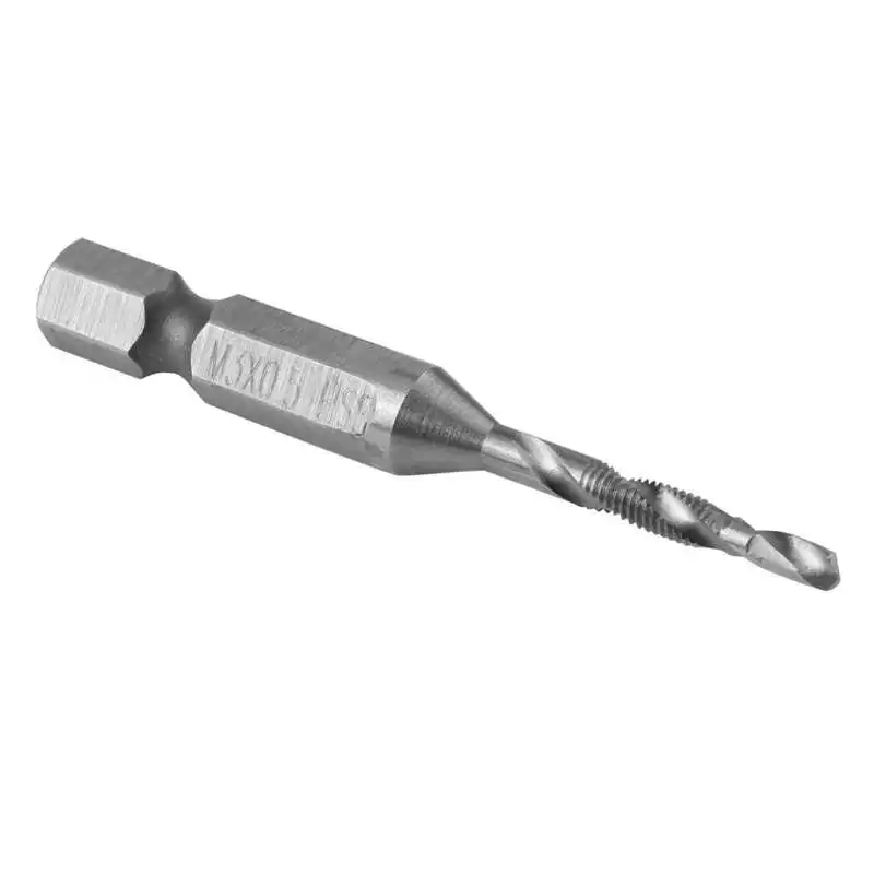 

Drill M3 HSS Hex Shank Drill & Tap Taper Drill Bits Power Tool Part