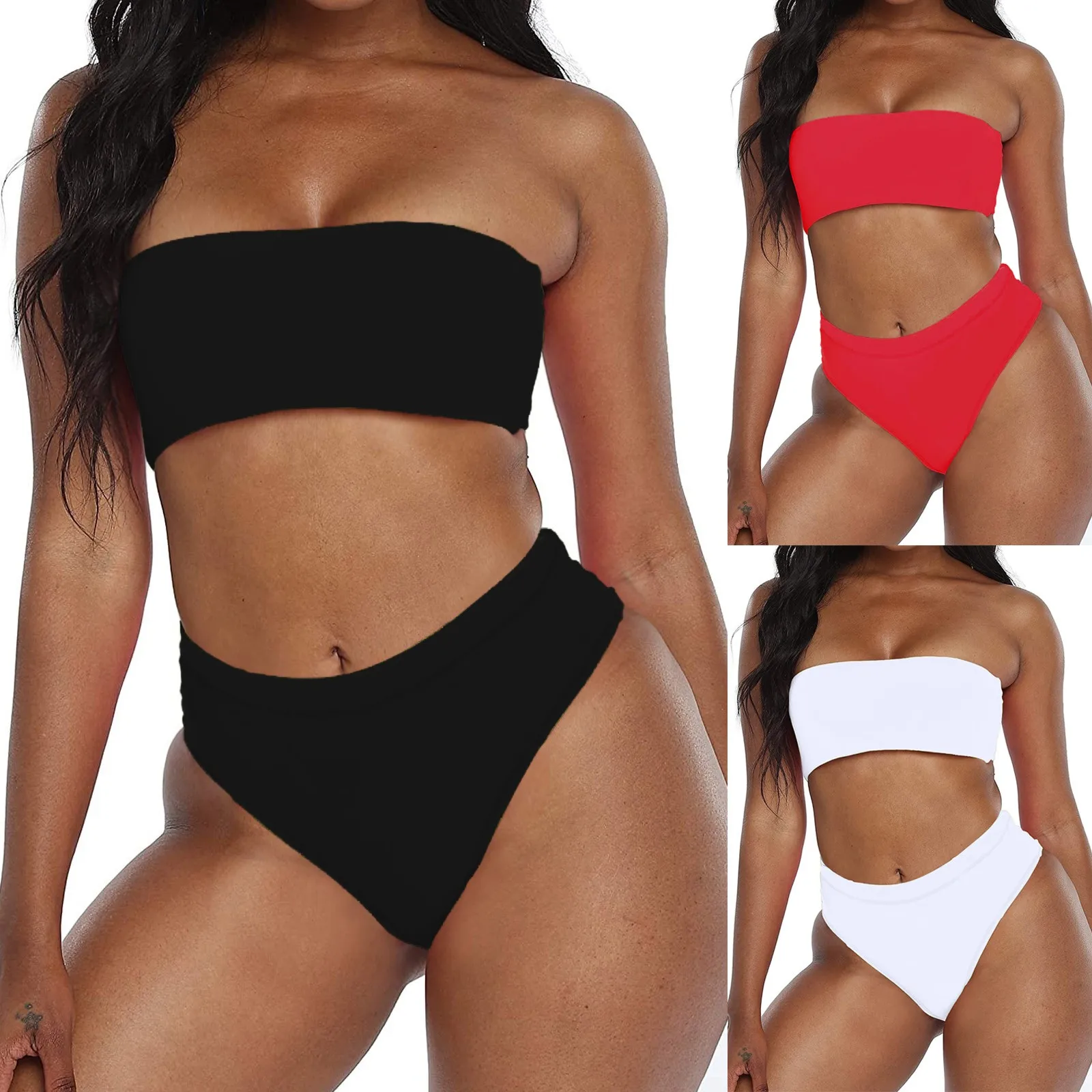 

Women Two Piece Swimsuit Push Up Bikini Beachwear Swimwear Bathing Suit Padded Bikini Set Push-up Swimwear Beachwear Swimdress#G