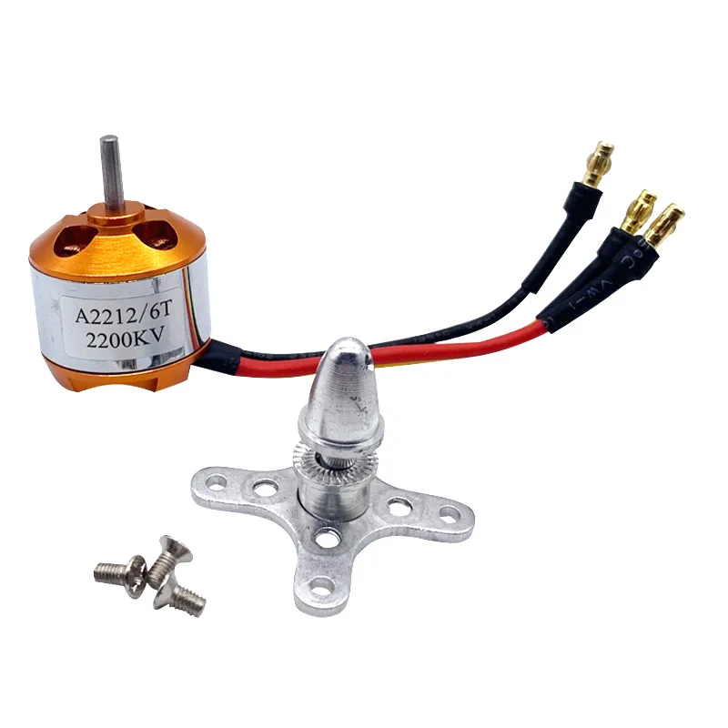 10 шт. XXD A2212 2212 бесщеточный двигатель 930KV 1000KV 1400KV 1800KV 2200KV 2450KV 2700KV Банановый штекер