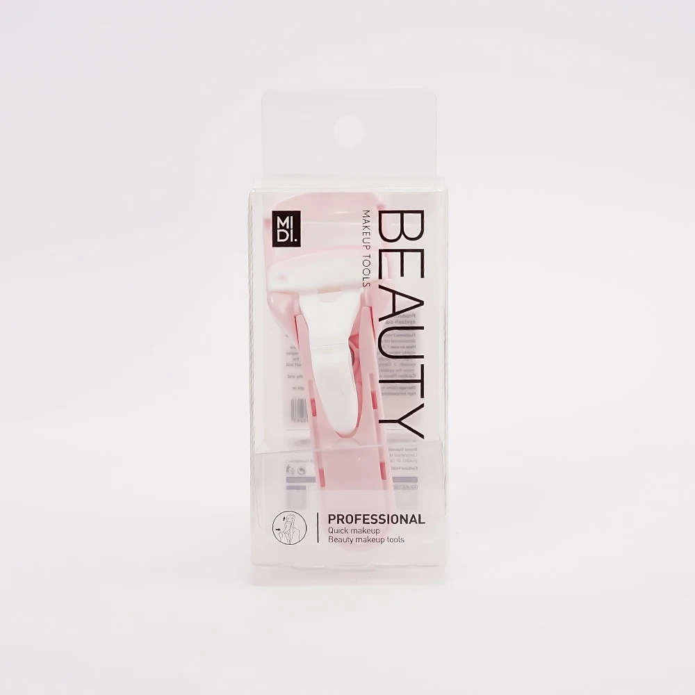 

1 Pcs Pink Exquisite Eyelashes Curler Curl Eye Lash Beauty Makeup Tool Push Type Eyelashes Clip Curling Eyelashes Cosmetic Tool