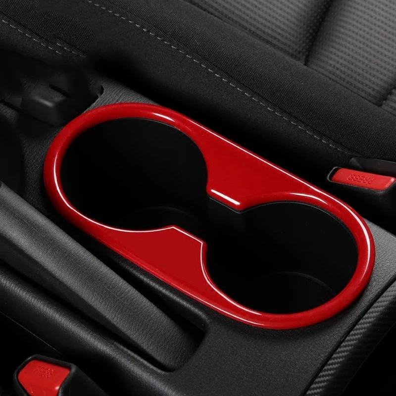 Автомобильный Стайлинг внутренней задней ряду стакана воды рамка Обложка