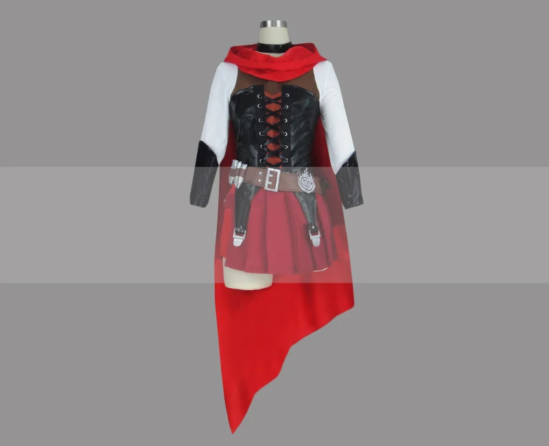 Персонализированный костюм для косплея RWBY громкость 7 Ruby Rose Altas|Костюмы аниме| |