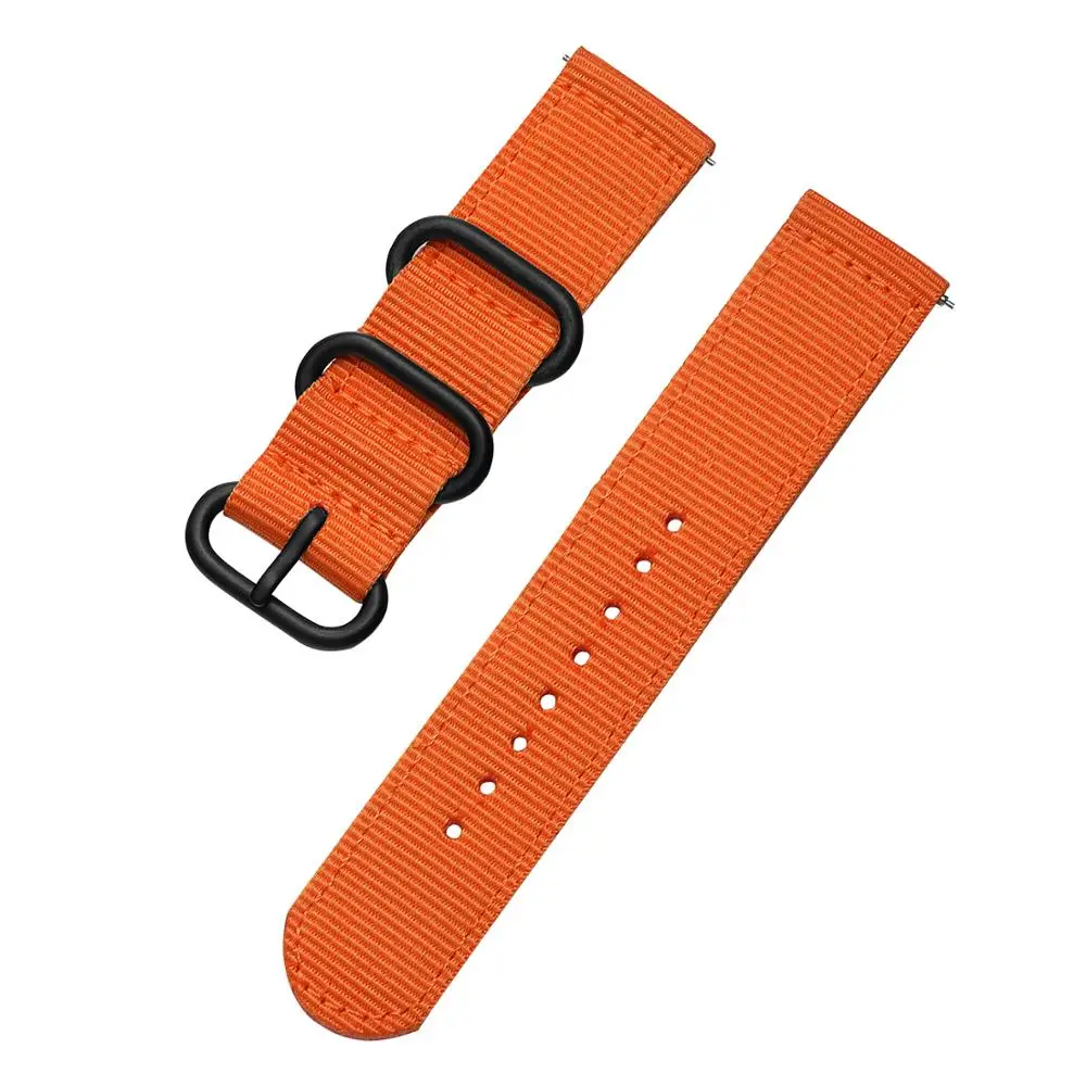 Холщовый нейлоновый ремешок для Huami Amazfit GTR 47 мм на запястье смарт часов Xiaomi 42