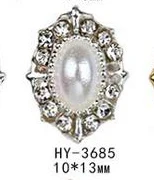 HY-3685 10pcs 10 шт./лот, древний сплав, дизайн ногтей, 3d, плоская задняя сторона, цветные бриллианты, жемчужные ювелирные изделия, стразы, украшения для ногтей - Цвет: HY-3685 10pcs