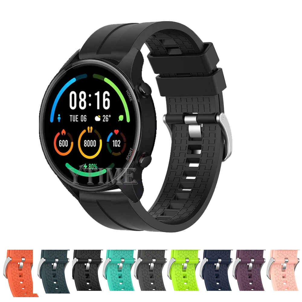 

Ремешок силиконовый для часов Honor Watch GS Pro / Magic Watch 2 46 мм, браслет для наручных часов Honor Magic, 22 мм