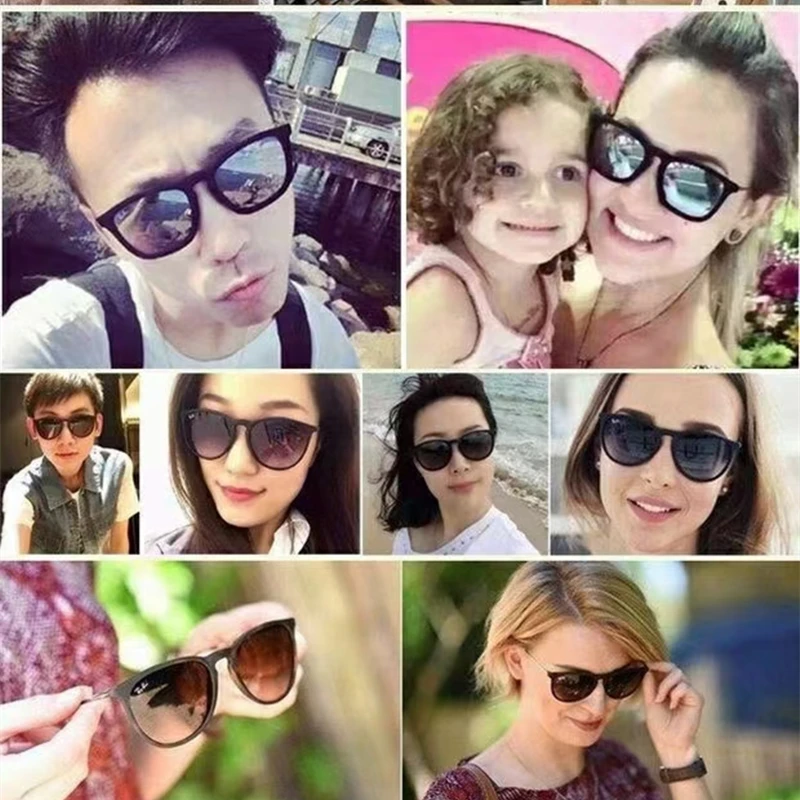 

2021 Polarized Sunglasses Men Retro Sunglasses Women Prescription Sunglasses Pilot Style Luxury R4171 UV400 Top Top Quality