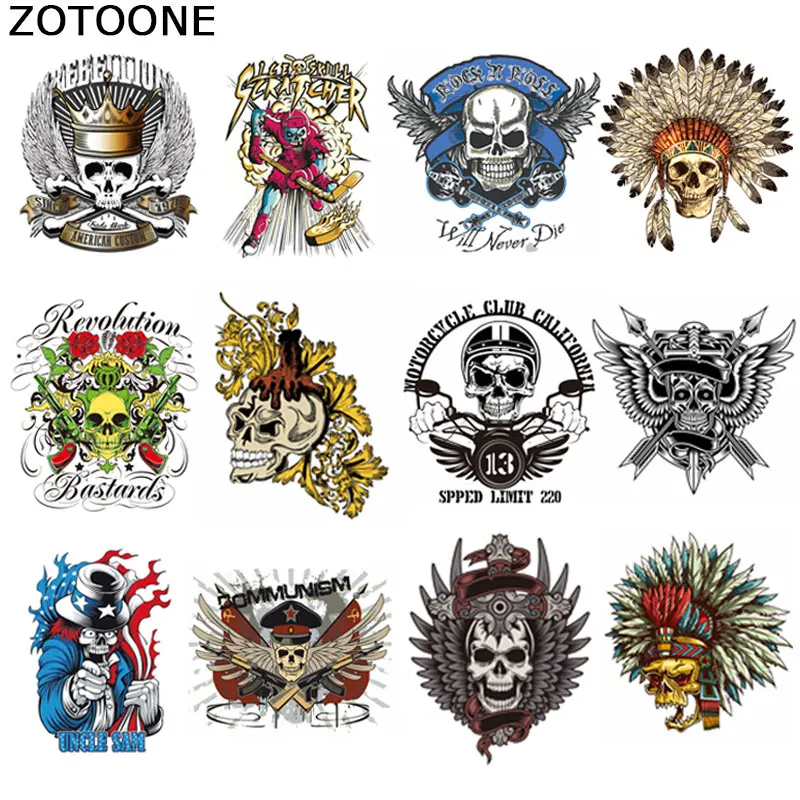 Термоклейкие нашивки в стиле панк для одежды термоклейкие футболок наклейки на