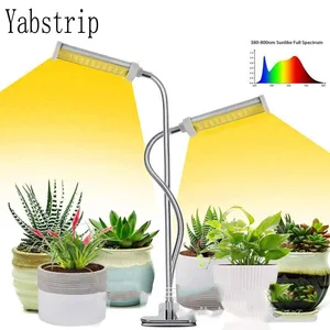 Фитоламсветильник светодиодная полного спектра для выращивания растений, УФ-лампа для гидропоники, комнатных цветов, растений, овощей, 5 В