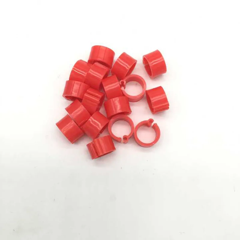 100 шт. голуби кольца 8 мм байонет идентификационное кольцо открытие голубь цвет