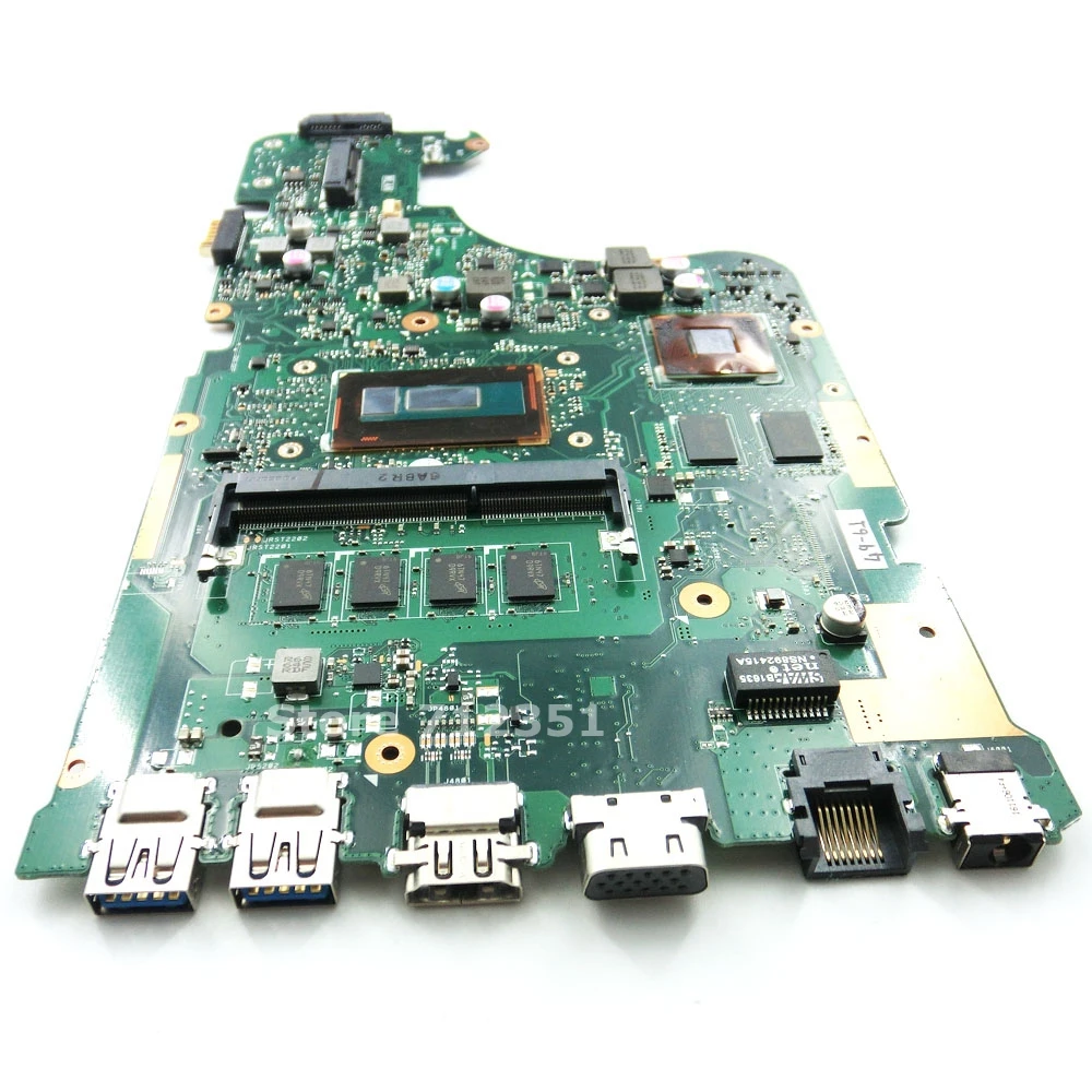 X555LB MAIN_BD._4G/I5-5200U/AS GT940M 2GB 4GB RAM Mainboard REV 3.6 For Asus X555LA X555LD X555LJ Motherbord 90NB08G0-R00030 | Компьютеры
