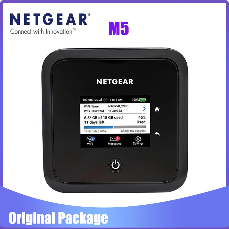 Netgear Nighthawk M5 MR5200 5G NR Sub6 ГГц НСА n1/n3/n5/n7/n8/n20/n28/n38/n40/ n77/n78 Карманный роутер модем|3G