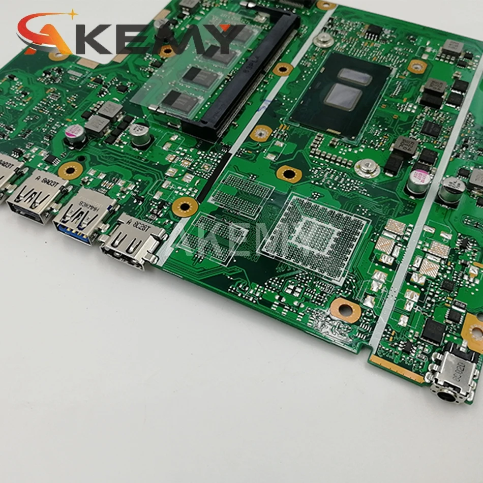 

Akemy X540UV REV 2.0 Laptop Motherboard For Asus X540UB X540UBR X540UA X540UAR MainBoard Tested W/ 4405U 2.1GHz CPU 4GB RAM
