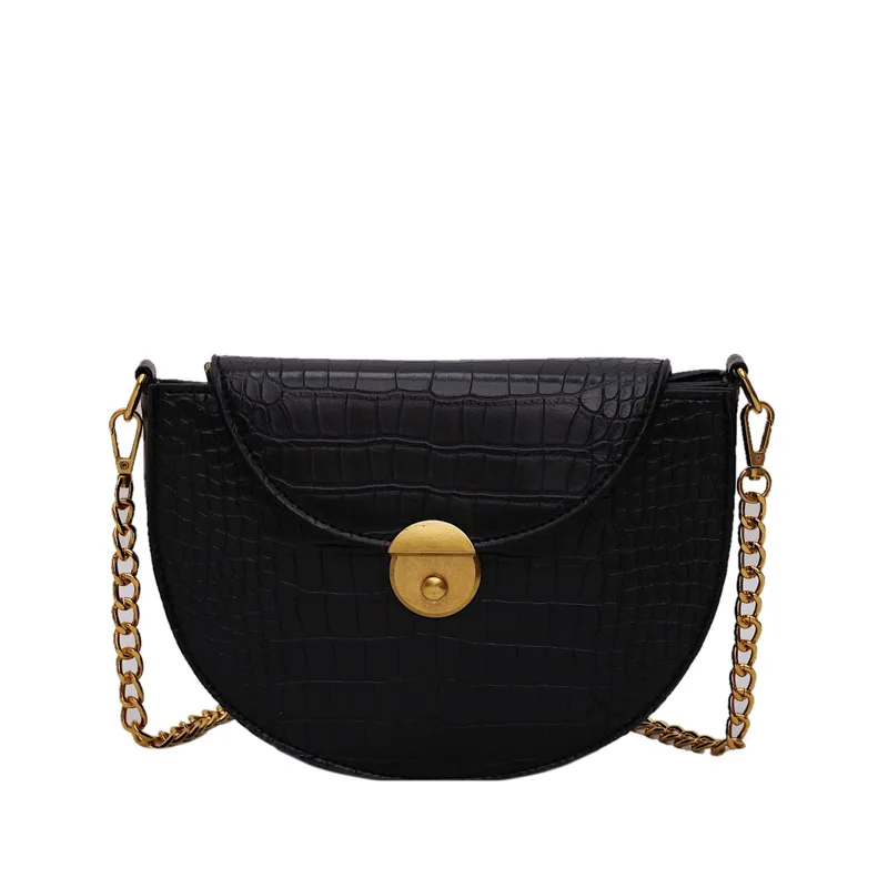 2019 женская новая модная сумка на плечо с цепью|Сумки ручками| |