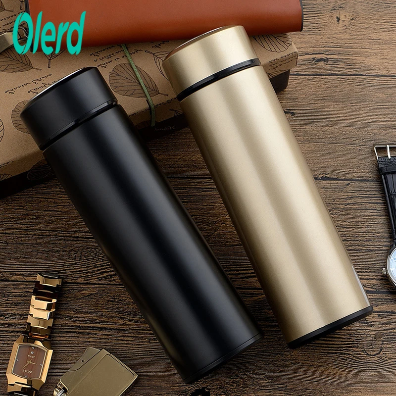 

Olerd 500ml Hot Sale Stainless Steel Vacuum Flasks Thermoses Cup Outdoor Portable Thermal Insulation Vacuum Flasks Cup Bottles
