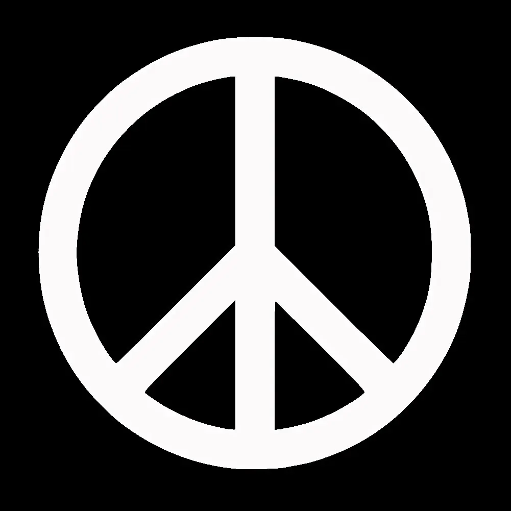 Peace Sign Symbol Car Vehicle Body Window Reflective Decals Sticker Decoration Exterior Accessories 2019 New Funny | Автомобили и