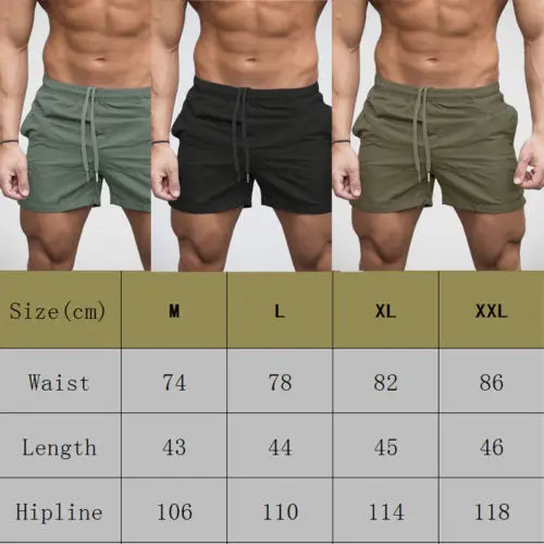 

Mens Cotton Shorts Calf-Length Gyms Fitness Bodybuilding Casual Joggers Workout Brand Sporting Short Pants Sweatpants Sportswear