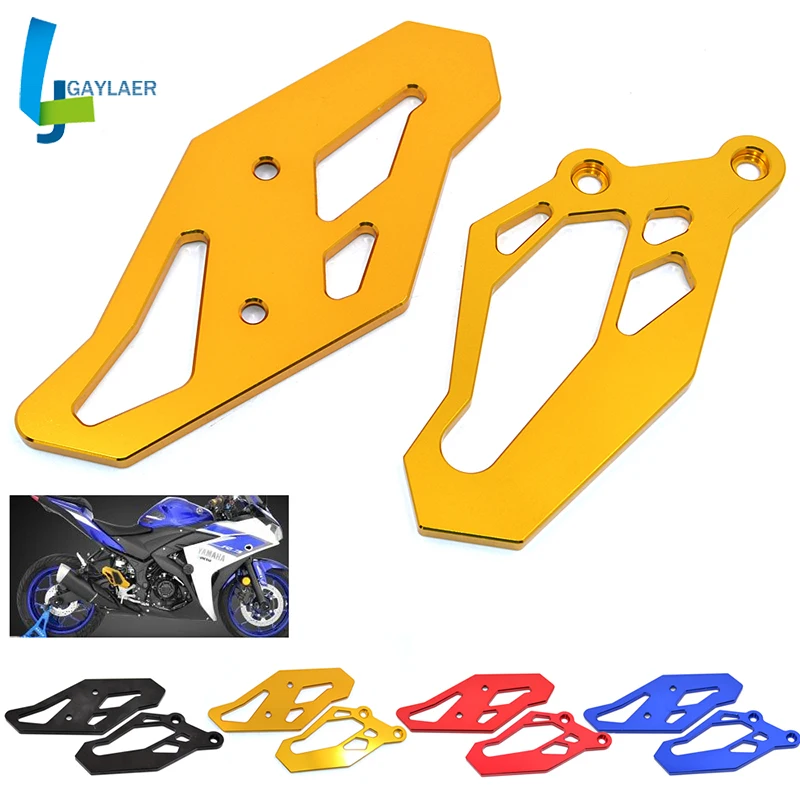 

CNC Footrest Rearset Plate Guard For Yamaha R3 MT03 MT25 2015-2020 YZF R25 2013-2020 R3 ABS 2017-2020