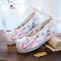 spring new han clothing shoes women embroidered shoes head scratching chinese elements with ancient style antique dress