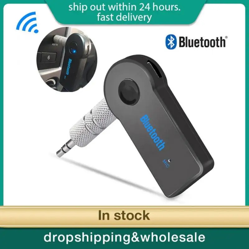 

Wireless Bluetooth-compatible Car 4.0 Receiver Transmitter Adapter 3.5mm Jack Music Audio Aux Headphone Phone Stereo Handsfree