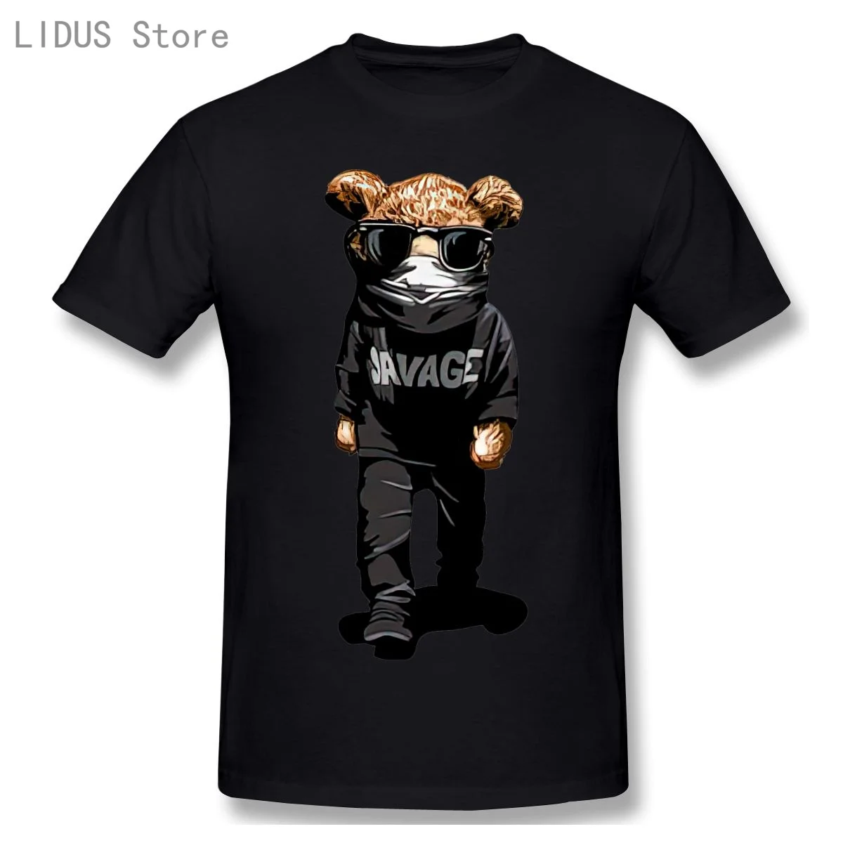 

Masked Teddy Bear T shirt Harajuku T-shirt Graphics Tshirt Brands Tee Top