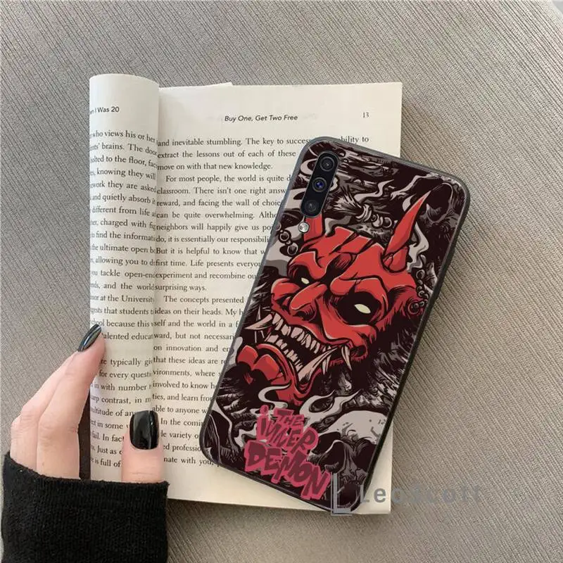 

Oni Hannya Demon Mask Phone Case For Samsung Galaxy M10 20 30 A 40 50 70 71 6S A2 A6 A9 2018 J7 CORE PLUS STAR S10 5G C8