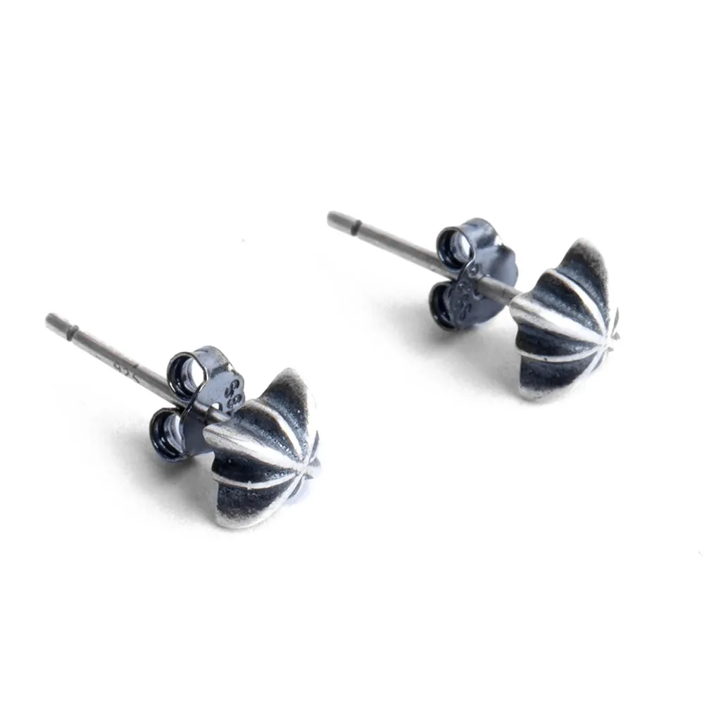 

Cross carved earrings punk retro personalized earrings