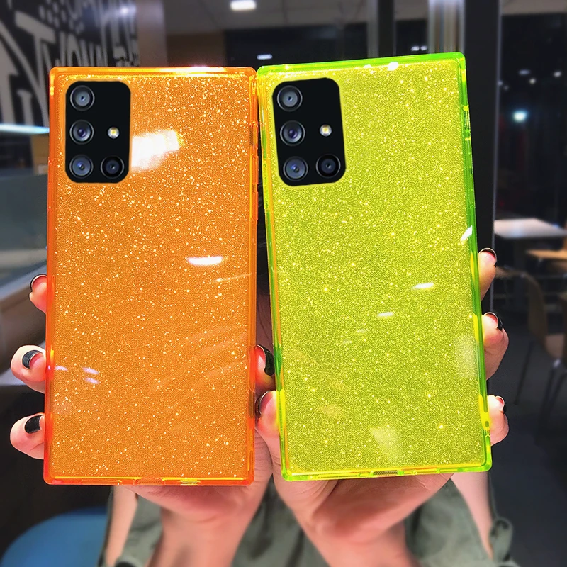 Чехол-накладка LOVECOM для Samsung S20FE S20 S21 Plus S9 S10 A50 A70 A51 A71 прозрачный из ТПУ | Мобильные